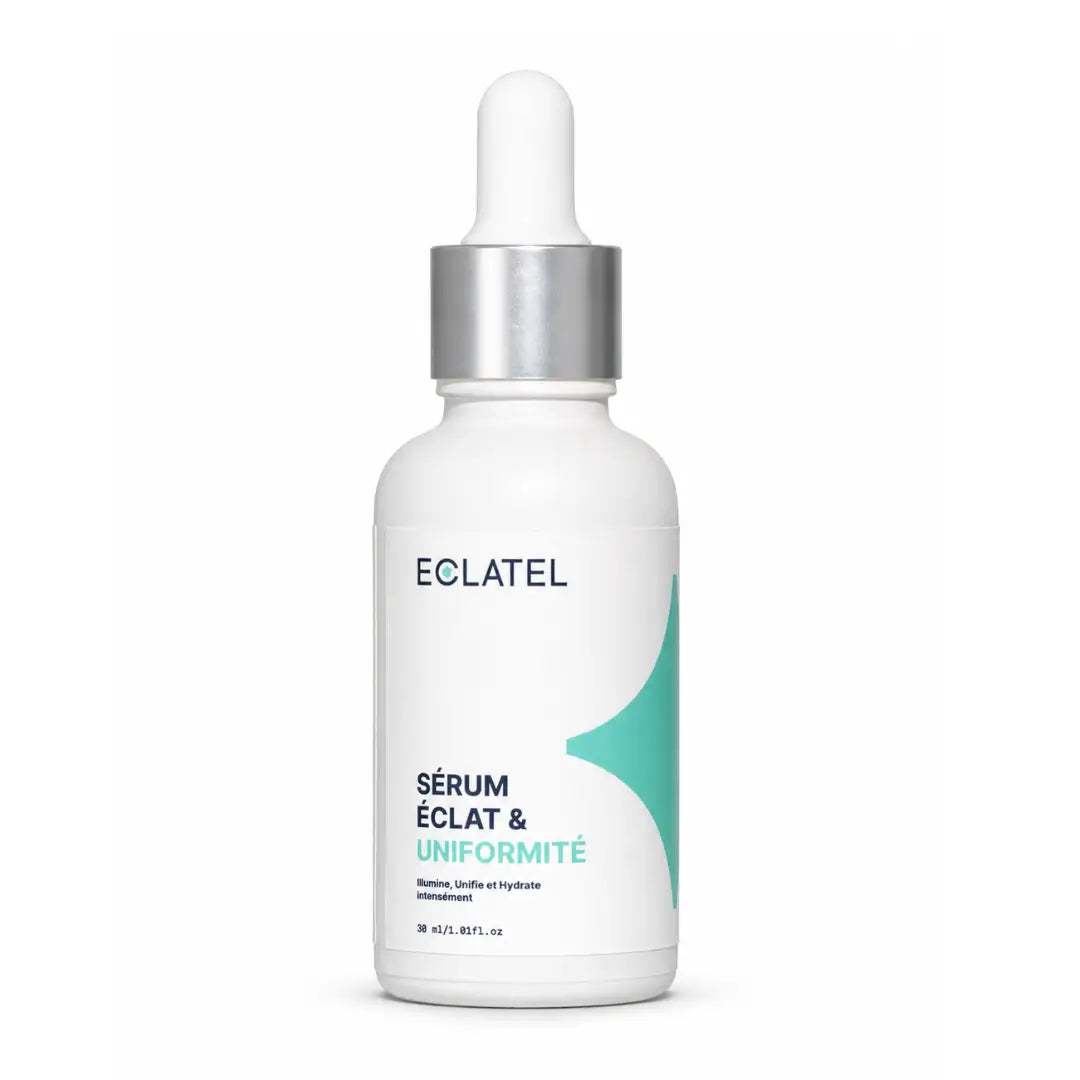 ECLATEL Brightening Face Serum 30ml bottle on white background