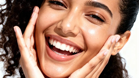 Peau lumineuse et naturelle après une routine de soins visage