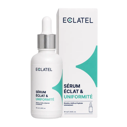 Sérum Éclat & Uniformité ECLATEL 30 ml pour un teint plus uniforme et lumineux au Maroc